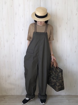 BEAMS BOY / ソロテックス レイン ビブを使った人気ファッション