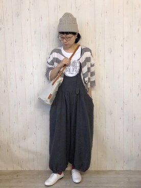 鞄屋コナランさん(レディース・157cm)の秋コーディネート