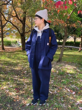 鞄屋コナランさん（レディース・157cm）の秋コーディネート