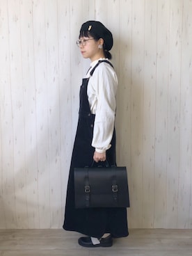 「NAOT」｜鞄屋コナランさん（レディース・157cm）の秋コーディネート