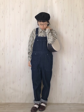 鞄屋コナランさん（レディース・157cm）の春コーディネート