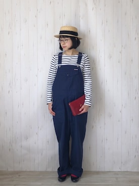 鞄屋コナランさん（レディース・157cm）の春コーディネート