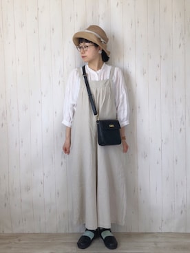 鞄屋コナランさん（レディース・157cm）の夏コーディネート