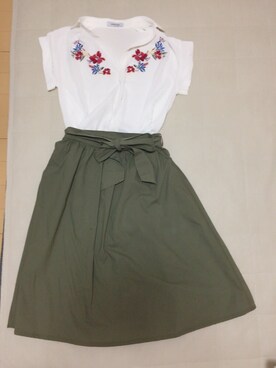 minanaさん（レディース・156cm）の春コーディネート