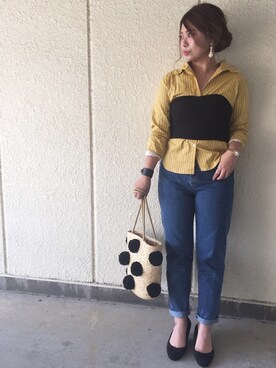 「スプリングSENSEOFPLACE」｜makikiさん（レディース・160cm）の春コーディネート