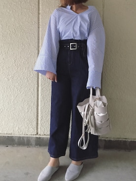 makikiさん（レディース・160cm）の夏コーディネート