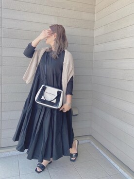 「Shoe Fantasy（シューファンタジー）のアイテム」を使った、makikiさん（レディース・158cm）の春コーディネート