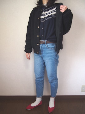 ほくそんさん（レディース・163cm）の冬コーディネート