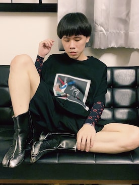 「MARGIELA」｜じゃいれん / Jirehさん（メンズ・165cm）の春コーディネート