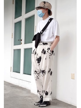 「MARGIELA」｜じゃいれん / Jirehさん（メンズ・165cm）の夏コーディネート