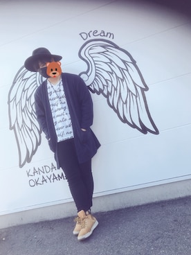 クマさん∞さん（メンズ・175cm）の秋コーディネート