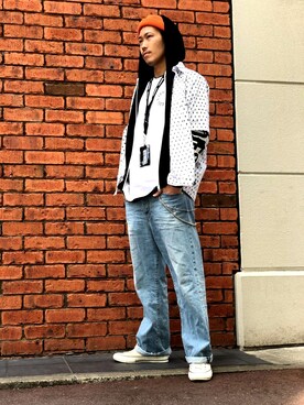 「ニットキャップ」｜らっつさん（メンズ・183cm・20代）の春コーディネート