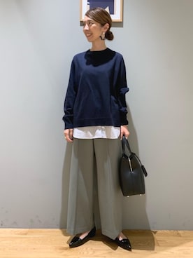 藤田（fujita）さん（レディース・157cm）の秋コーディネート