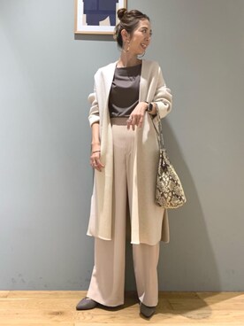 藤田（fujita）さん（レディース・157cm）の秋コーディネート