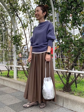 「秋におすすめシャツ＆ブラウス スタイル」｜藤田（fujita）さん（レディース・157cm）の秋コーディネート