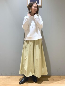 藤田（fujita）さん（レディース・157cm）の冬コーディネート