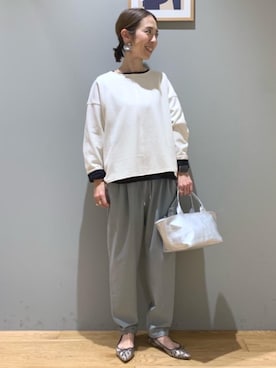 藤田（fujita）さん（レディース・157cm）の冬コーディネート