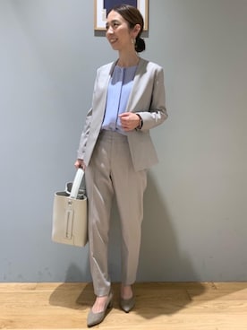 藤田（fujita）さん（レディース・157cm）の冬コーディネート