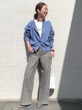 藤田(fujita)さん(レディース・157cm)の春コーディネート