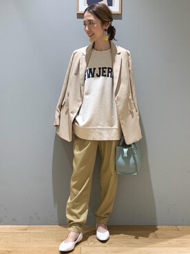 藤田（fujita）さん（レディース・157cm）の春コーディネート