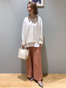 藤田（fujita）さん（レディース・157cm）の春コーディネート