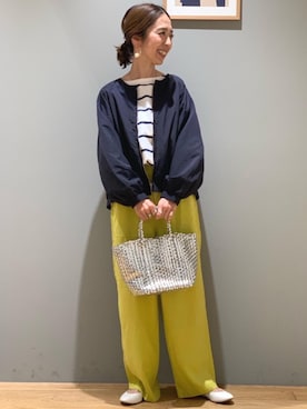 「一押しのアウタースタイル」｜藤田（fujita）さん（レディース・157cm）の春コーディネート