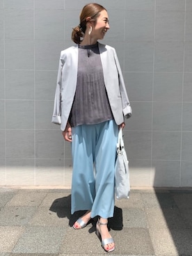 藤田（fujita）さん（レディース・157cm）の春コーディネート