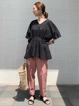 藤田（fujita）さん（レディース・157cm）の春コーディネート