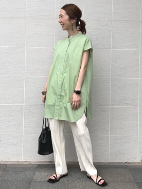 「1_OF MINE」｜藤田（fujita）さん（レディース・157cm）の春コーディネート