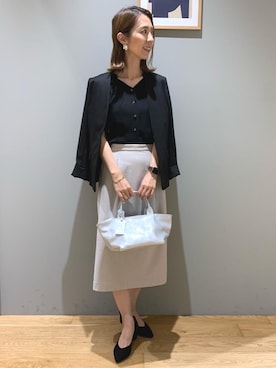 藤田（fujita）さん（レディース・157cm）の春コーディネート