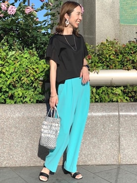 藤田(fujita)さん(レディース・157cm)の春コーディネート
