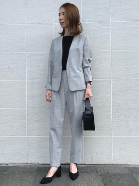 藤田（fujita）さん（レディース・157cm）の春コーディネート