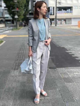 藤田（fujita）さん（レディース・157cm）の春コーディネート