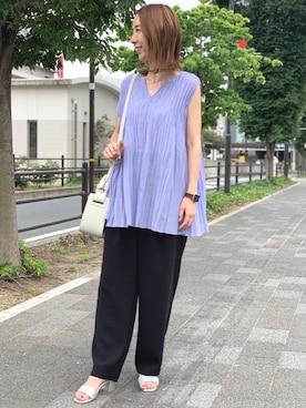 藤田（fujita）さん（レディース・157cm）の春コーディネート