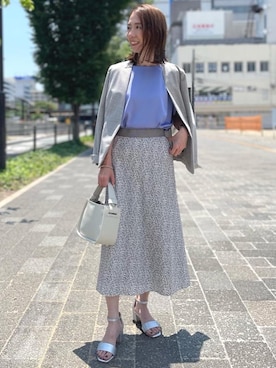 藤田(fujita)さん(レディース・157cm)の夏コーディネート