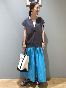 藤田（fujita）さん（レディース・157cm）の夏コーディネート