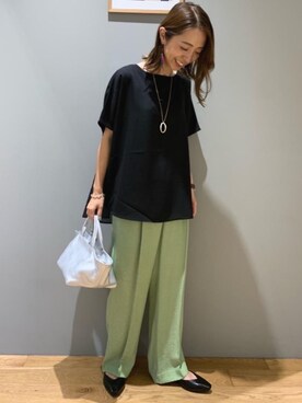 藤田（fujita）さん（レディース・157cm）の夏コーディネート