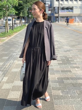 藤田（fujita）さん（レディース・157cm）の夏コーディネート