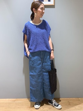 藤田（fujita）さん（レディース・157cm）の夏コーディネート