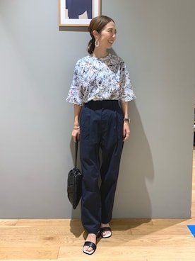 藤田(fujita)さん(レディース・157cm)の夏コーディネート