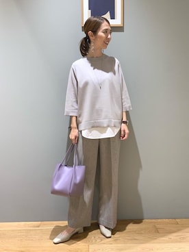 藤田（fujita）さん（レディース・157cm）の夏コーディネート