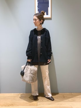 藤田(fujita)さん(レディース・157cm)の秋コーディネート