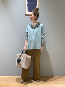 藤田（fujita）さん（レディース・157cm）の秋コーディネート