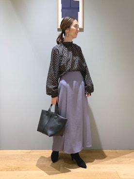 藤田(fujita)さん(レディース・157cm)の秋コーディネート