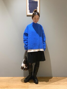 藤田(fujita)さん(レディース・157cm)の秋コーディネート