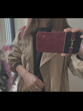 「GRL（グレイル）のアイテム（モッズコート）」を使った、Yさん（レディース・152cm）の秋コーディネート