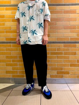 「DUVIN（ドゥービン）のアイテム」を使った、naoさん（メンズ・172cm）の夏コーディネート