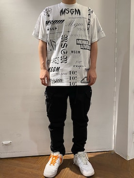 「MSGM（エムエスジーエム）のアイテム」を使った、naoさん（メンズ・172cm）の春コーディネート