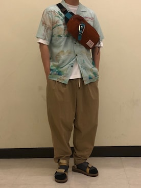 naoさん（メンズ・172cm）の夏コーディネート
