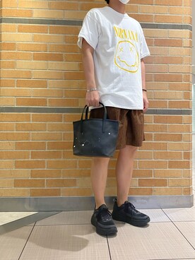 「D.M.G.（ドミンゴ）のアイテム」を使った、naoさん（メンズ・172cm）の夏コーディネート